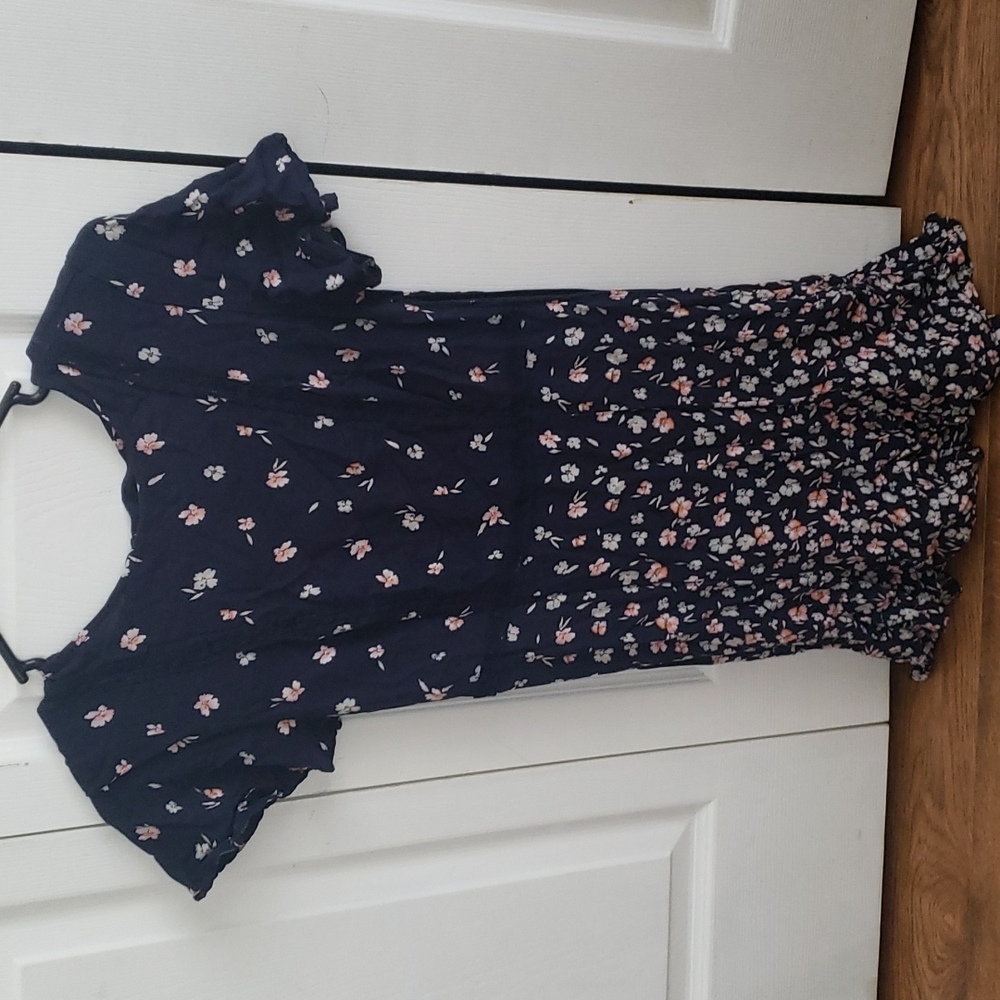 Xhilariation Navy Blue Dress